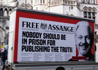 Free Assange: Campaign materials for global advocacy