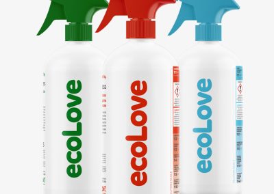 ecoLove: Logo and branding