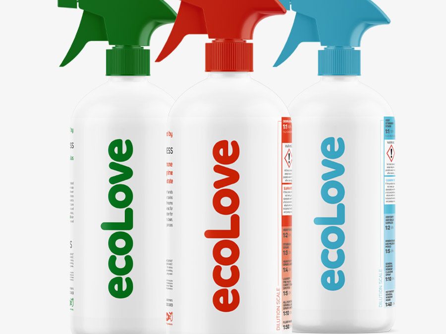 ecoLove: Logo and branding