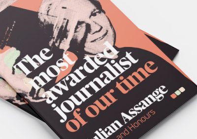 Julian Assange: Awards for journalism booklet