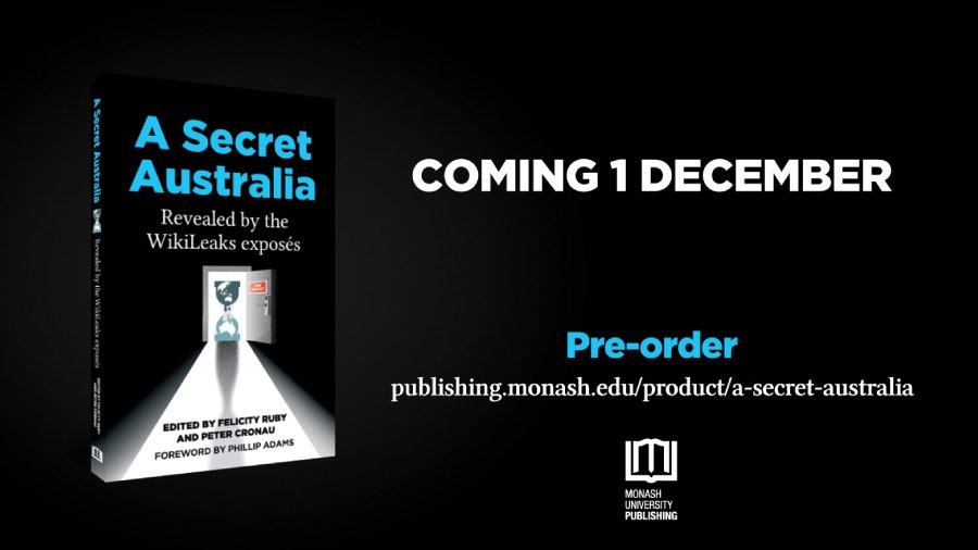 A Secret Australia WIkiLeaks book social media image